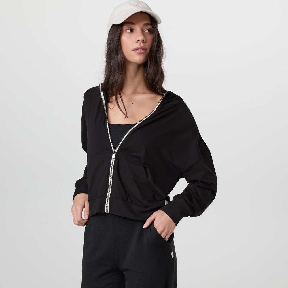 Vuori Halo Modern Full Zip Hoodie Black L
